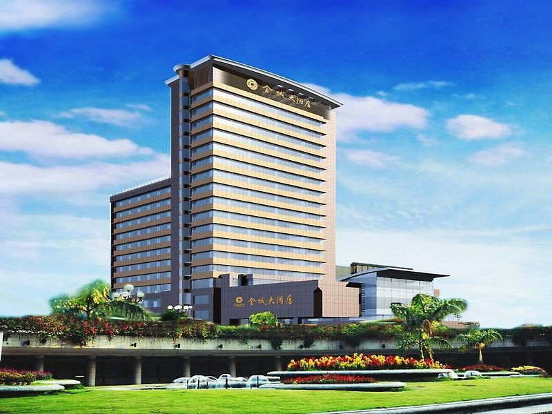 Golden City Hotel Foshan Bagian luar foto